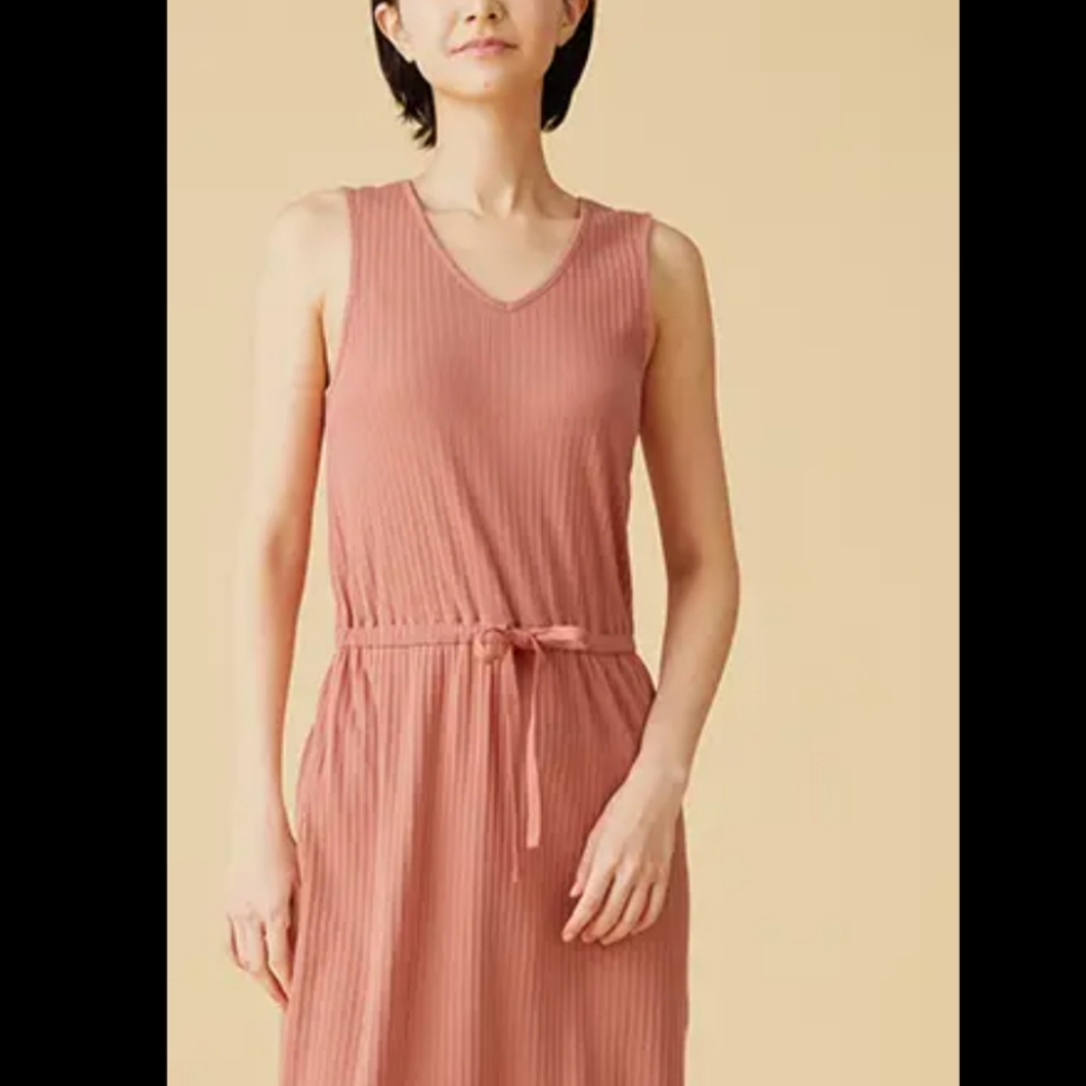 NWT Uniqlo Pointelle Sleeveless Dress